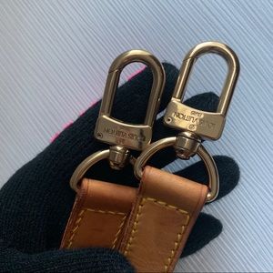 Keepall leather vachetta Bag Strap